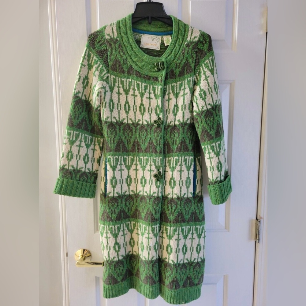 Sparrow Lambswool Sweater Cardigan